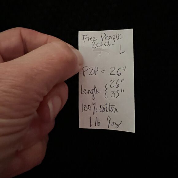 FP Beach Free People Beach Sz L Hailee Waffle Knit Oversized Sweater Button - Picture 6 of 12